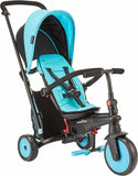 SmarTrike STR 3 Plus Kids 6 in 1 Compact Folding Stroller Trike Blue