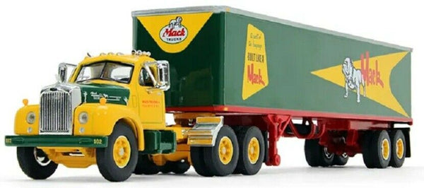 First Gear 1/64 Scale Mack B-61 Day Cab Metal Replica Model – mtrendi